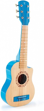 Музыкальная игрушка Гитара, цвет - голубая лагуна 